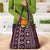 Fiji Masi Tapa Pattern Pink Grocery Bag - Polynesian Pride