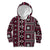 Fiji Masi Tapa Pattern Pink Kid Hoodie - Polynesian Pride