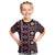 Fiji Masi Tapa Pattern Pink Kid T Shirt - Polynesian Pride