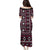 Fiji Masi Tapa Pattern Pink Puletasi - Polynesian Pride