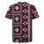 Fiji Masi Tapa Pattern Pink Rugby Jersey - Polynesian Pride