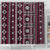 Fiji Masi Tapa Pattern Pink Shower Curtain - Polynesian Pride
