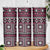 Fiji Masi Tapa Pattern Pink Skinny Tumbler - Polynesian Pride