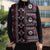 Fiji Masi Tapa Pattern Pink Sleeveless Puffer Jacket - Polynesian Pride
