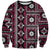 Fiji Masi Tapa Pattern Pink Sweatshirt - Polynesian Pride