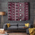 Fiji Masi Tapa Pattern Pink Tapestry - Polynesian Pride