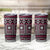 Fiji Masi Tapa Pattern Pink Tumbler Cup - Polynesian Pride