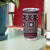 Fiji Masi Tapa Pattern Pink Tumbler Cup - Polynesian Pride