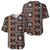 Fiji Masi Tapa Pattern Orange Baseball Jersey - Polynesian Pride