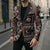 Fiji Masi Tapa Pattern Orange Blazer - Polynesian Pride