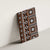 Fiji Masi Tapa Pattern Orange Canvas Wall Art - Polynesian Pride