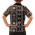 Fiji Masi Tapa Pattern Orange Hawaiian Shirt - Polynesian Pride