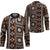 Fiji Masi Tapa Pattern Orange Hockey Jersey - Polynesian Pride