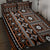 Fiji Masi Tapa Pattern Orange Quilt Bed Set - Polynesian Pride