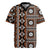 Fiji Masi Tapa Pattern Orange Rugby Jersey - Polynesian Pride