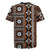 Fiji Masi Tapa Pattern Orange Rugby Jersey - Polynesian Pride