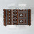 Fiji Masi Tapa Pattern Orange Tablecloth - Polynesian Pride
