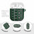 Fiji Masi Tapa Pattern Green AirPods Case - Polynesian Pride
