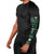 Fiji Masi Tapa Pattern Green Arm Sleeves - Polynesian Pride