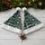 Fiji Masi Tapa Pattern Green Christmas Santa Hat - Polynesian Pride