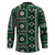 Fiji Masi Tapa Pattern Green Hockey Jersey - Polynesian Pride