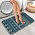 Fiji Masi Tapa Pattern Blue Bathroom Set - Polynesian Pride