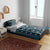 Fiji Masi Tapa Pattern Blue Bedding Set - Polynesian Pride