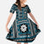 Fiji Masi Tapa Pattern Blue Family Matching Puletasi and Hawaiian Shirt - Polynesian Pride