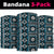 Fiji Masi Tapa Pattern Blue Neck Gaiter - Polynesian Pride