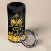 Haiti Neg Marron Gold 4 in 1 Can Cooler Tumbler Lespwa pa anyen san aksyon