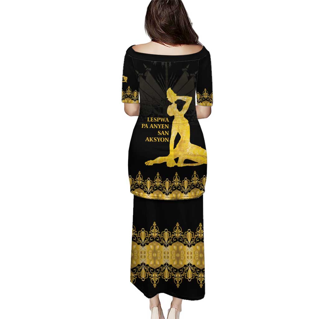 Haiti Neg Marron Gold Puletasi Lespwa pa anyen san aksyon