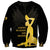 Haiti Neg Marron Gold Sweatshirt Lespwa pa anyen san aksyon