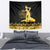 Haiti Neg Marron Gold Tapestry Lespwa pa anyen san aksyon