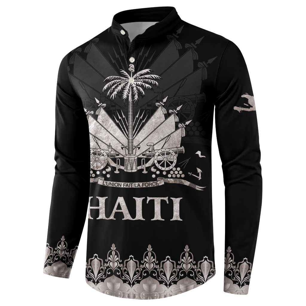 Haiti Neg Marron Silver Button Sweatshirt Hope is Nothing Without Action