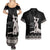 Haiti Neg Marron Silver Couples Matching Summer Maxi Dress and Hawaiian Shirt Hope is Nothing Without Action