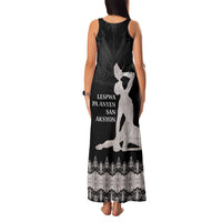 Haiti Neg Marron Silver Family Matching Tank Maxi Dress and Hawaiian Shirt Hope is Nothing Without Action
