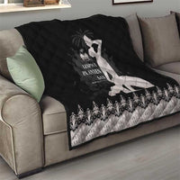 Haiti Neg Marron Silver Quilt Hope is Nothing Without Action