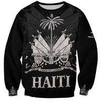 Haiti Neg Marron Silver Sweatshirt Hope is Nothing Without Action
