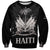 Haiti Neg Marron Silver Sweatshirt Hope is Nothing Without Action