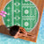 Fiji Masi All Green Beach Blanket Tapa Pattern - Polynesian Pride