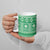 Fiji Masi All Green Ceramic Mug Tapa Pattern - Polynesian Pride