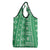 Fiji Masi All Green Grocery Bag Tapa Pattern - Polynesian Pride