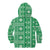 Fiji Masi All Green Kid Hoodie Tapa Pattern - Polynesian Pride