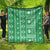 Fiji Masi All Green Quilt Tapa Pattern - Polynesian Pride