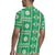 Fiji Masi All Green Rugby Jersey Tapa Pattern - Polynesian Pride