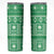 Fiji Masi All Green Skinny Tumbler Tapa Pattern - Polynesian Pride