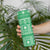 Fiji Masi All Green Skinny Tumbler Tapa Pattern - Polynesian Pride