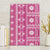 Fiji Masi All Pink Canvas Wall Art Tapa Pattern - Polynesian Pride