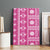 Fiji Masi All Pink Canvas Wall Art Tapa Pattern - Polynesian Pride