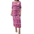 Fiji Masi All Pink Family Matching Puletasi and Hawaiian Shirt Tapa Pattern - Polynesian Pride